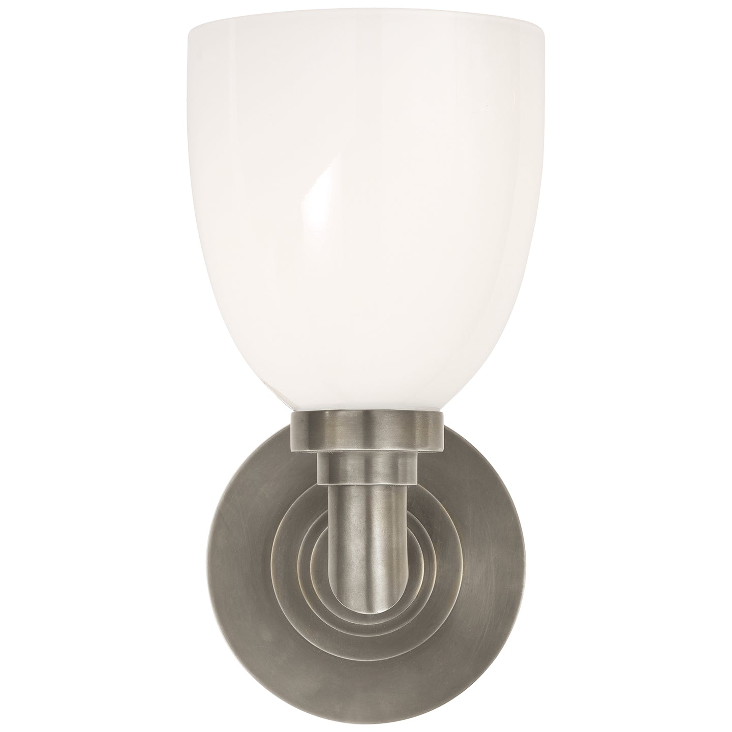 Visual Comfort Signature Canada - SL 2841AN-WG - One Light Bath Sconce - Wilton - Antique Nickel