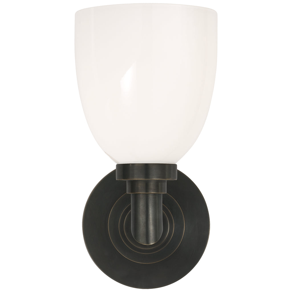Visual Comfort Signature Canada - SL 2841BZ-WG - One Light Bath Sconce - Wilton - Bronze