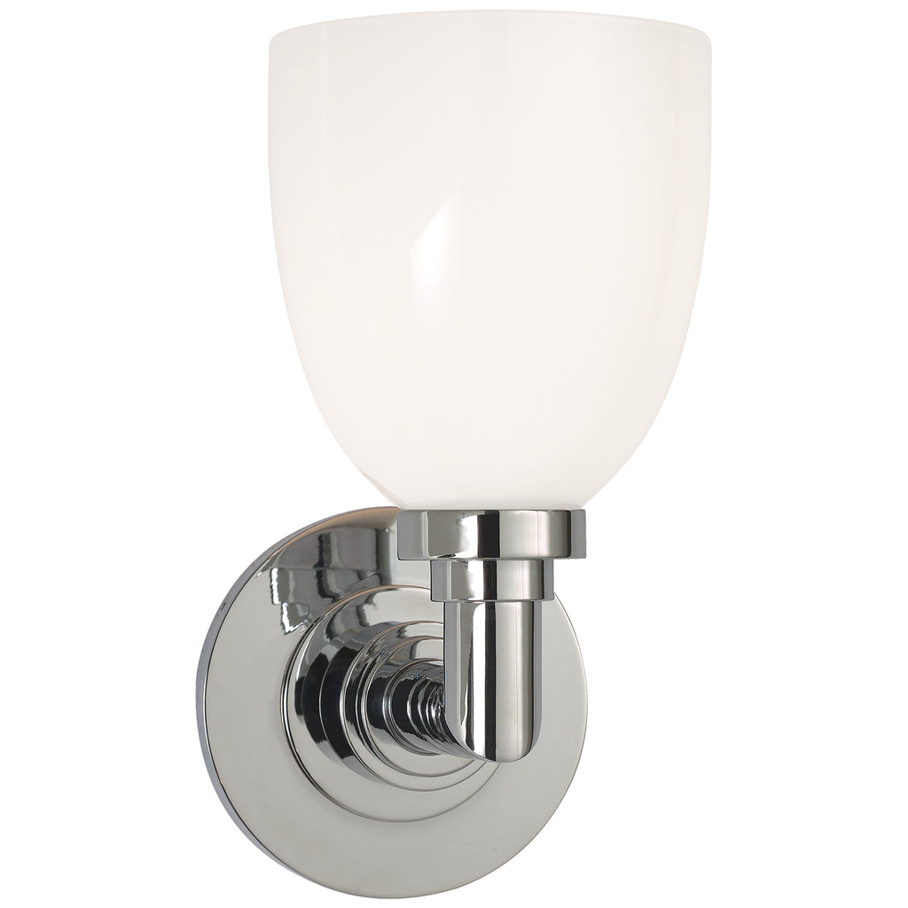 Visual Comfort Signature Canada - SL 2841CH-WG - One Light Bath Sconce - Wilton - Chrome