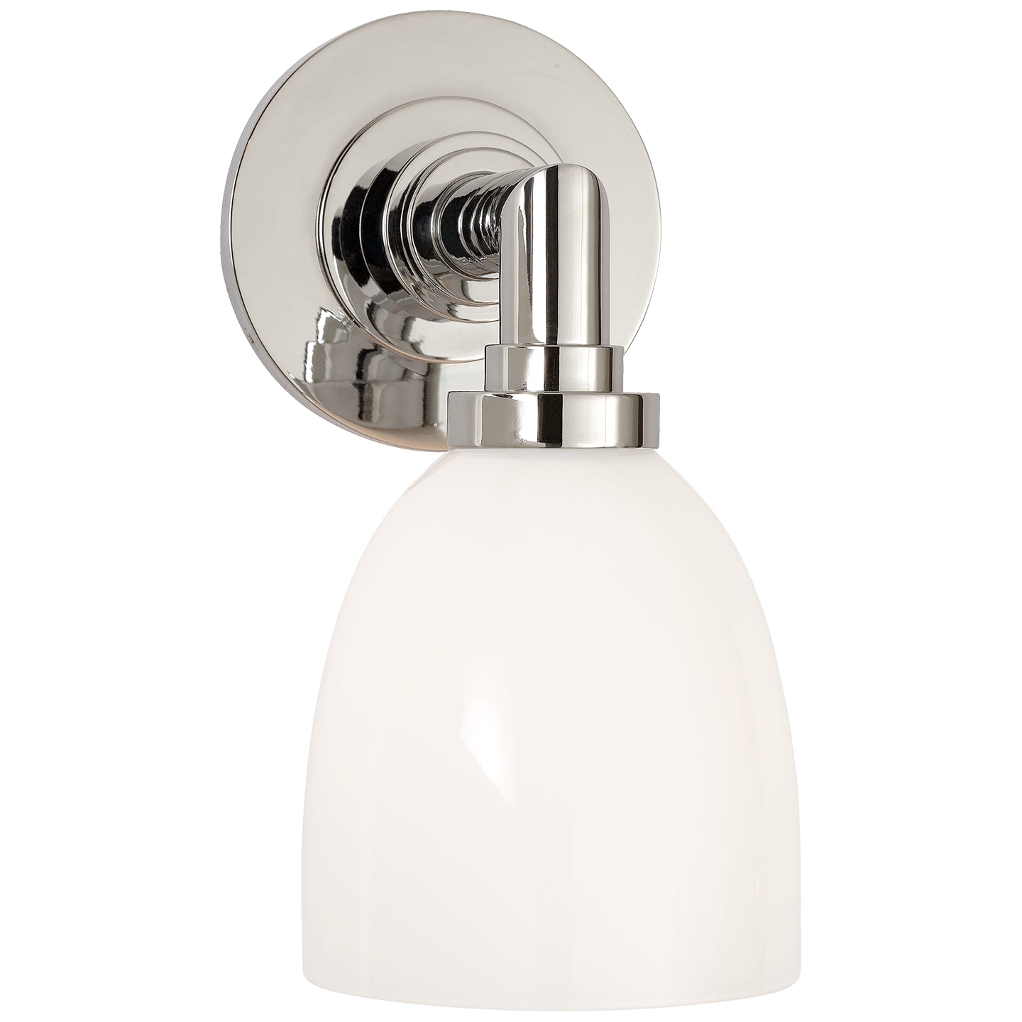 Visual Comfort Signature Canada - SL 2841PN-WG - One Light Bath Sconce - Wilton - Polished Nickel