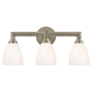 Visual Comfort Signature Canada - SL 2843AN-WG - Three Light Bath Sconce - Wilton - Antique Nickel