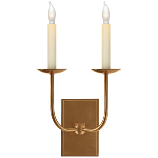 Visual Comfort Signature Canada - SL 2861HAB - Two Light Wall Sconce - Tt - Hand-Rubbed Antique Brass