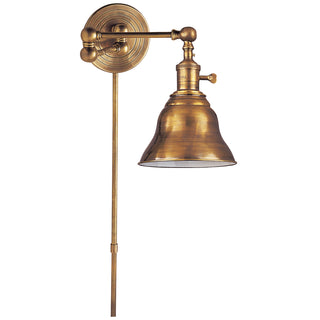 Visual Comfort Signature Canada - SL 2920HAB/SLE-HAB - One Light Wall Sconce - Boston Functional - Hand-Rubbed Antique Brass