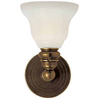 Visual Comfort Signature Canada - SL 2931HAB/SLEG-WG - One Light Wall Sconce - Boston - Hand-Rubbed Antique Brass