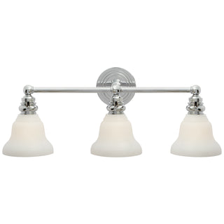 Visual Comfort Signature Canada - SL 2933PN/SLEG-WG - Three Light Wall Sconce - Boston - Polished Nickel
