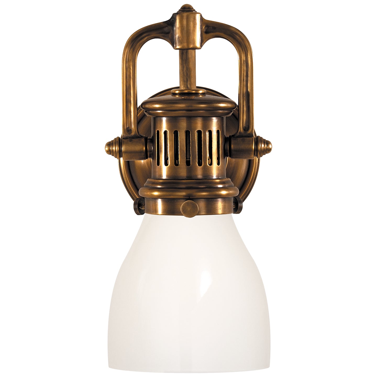 Visual Comfort Signature Canada - SL 2975HAB-WG - One Light Wall Sconce - Yoke - Hand-Rubbed Antique Brass