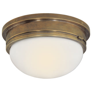 Visual Comfort Signature Canada - SL 4002HAB-WG - Two Light Flush Mount - Marine - Hand-Rubbed Antique Brass