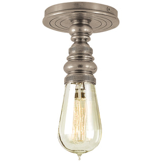 Visual Comfort Signature Canada - SL 5001AN - One Light Flush Mount - Boston - Antique Nickel