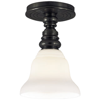 Visual Comfort Signature Canada - SL 5001BZ/SLEG-WG - One Light Flush Mount - Boston - Bronze