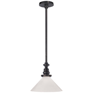 Visual Comfort Signature Canada - SL 5125BZ-WG1 - One Light Pendant - Boston - Bronze
