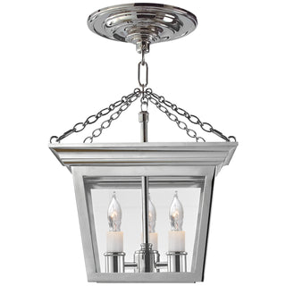 Visual Comfort Signature Canada - SL 5870PN - Three Light Semi-Flush Mount - Semi Flush Cornice - Polished Nickel