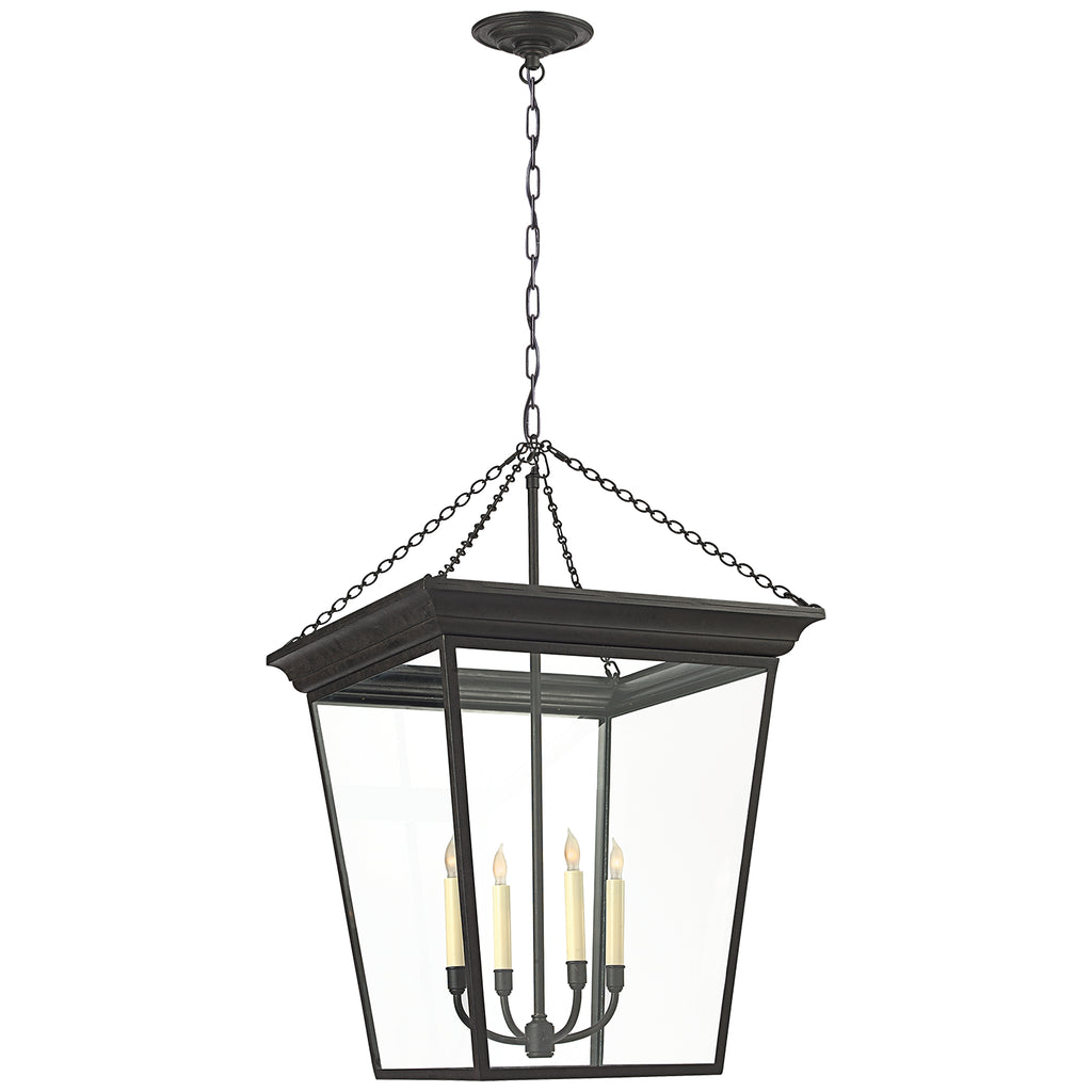 Visual Comfort Signature Canada - SL 5872BR - Four Light Lantern - Cornice - Blackened Rust
