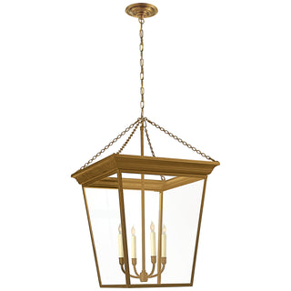 Visual Comfort Signature Canada - SL 5872HAB - Four Light Lantern - Cornice - Hand-Rubbed Antique Brass