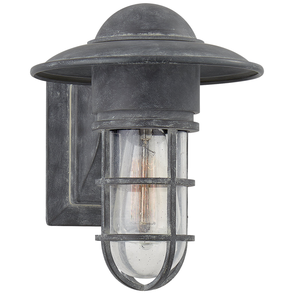 Visual Comfort Signature Canada - SLO 2001WZ-SG - One Light Wall Lantern - Marine2 - Weathered Zinc