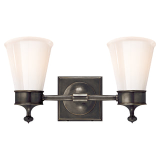Visual Comfort Signature Canada - SS 2002BZ-WG - Two Light Wall Sconce - Siena - Bronze