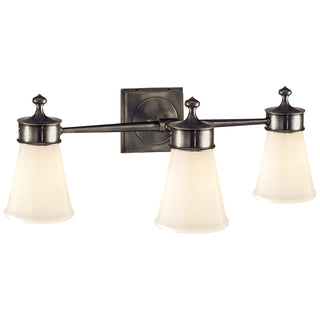 Visual Comfort Signature Canada - SS 2003BZ-WG - Three Light Wall Sconce - Siena - Bronze