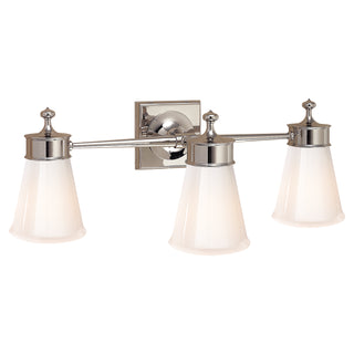 Visual Comfort Signature Canada - SS 2003PN-WG - Three Light Wall Sconce - Siena - Polished Nickel