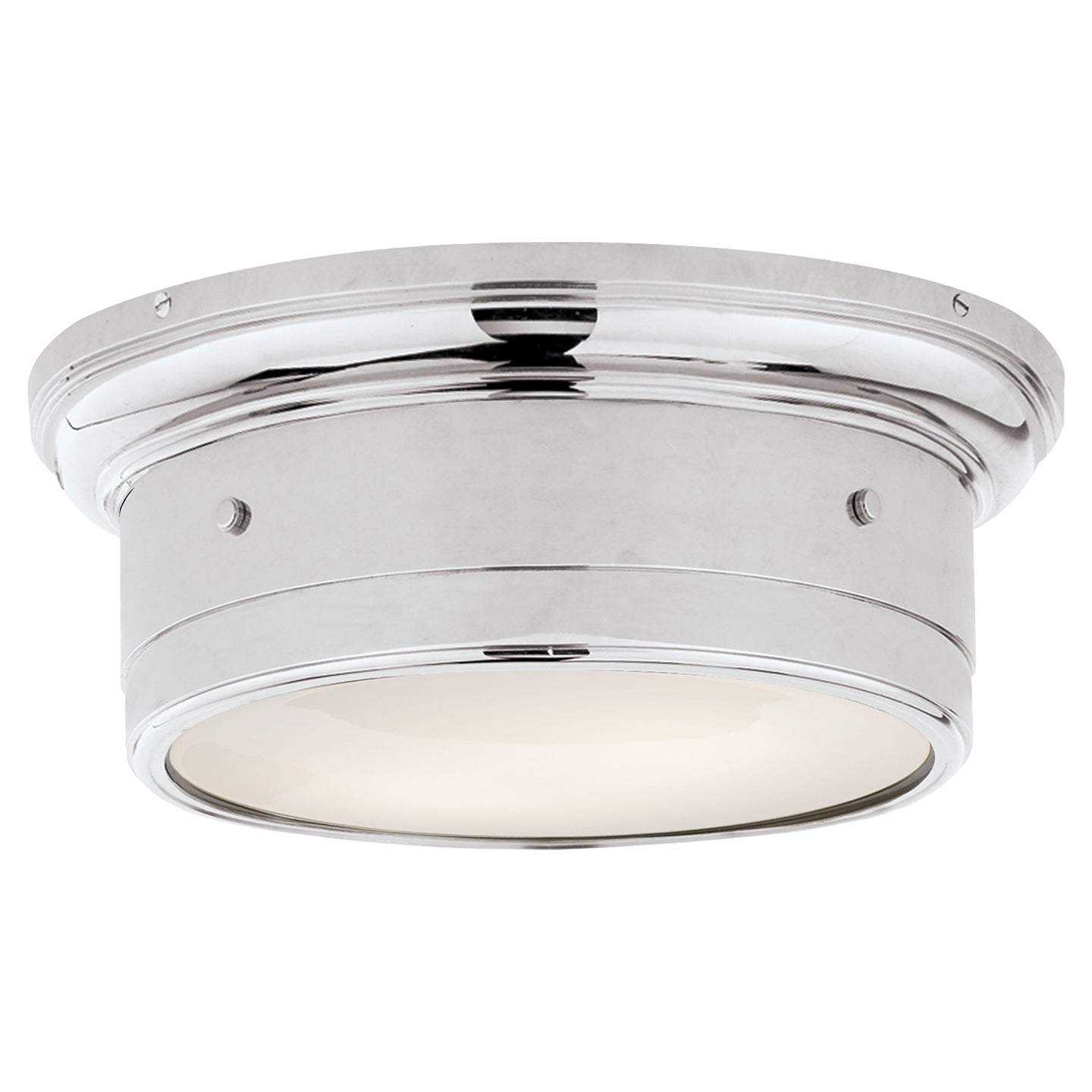 Visual Comfort Signature Canada - SS 4015CH-WG - Two Light Flush Mount - Siena2 - Chrome