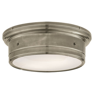 Visual Comfort Signature Canada - SS 4016AN-WG - Two Light Flush Mount - Siena2 - Antique Nickel