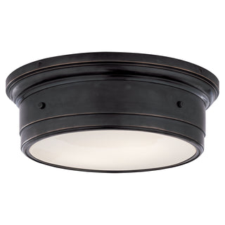 Visual Comfort Signature Canada - SS 4016BZ-WG - Two Light Flush Mount - Siena2 - Bronze
