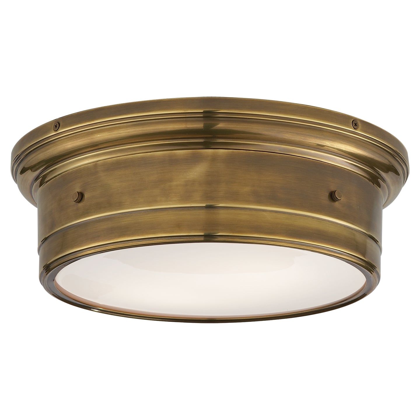 Visual Comfort Signature Canada - SS 4016HAB-WG - Two Light Flush Mount - Siena2 - Hand-Rubbed Antique Brass