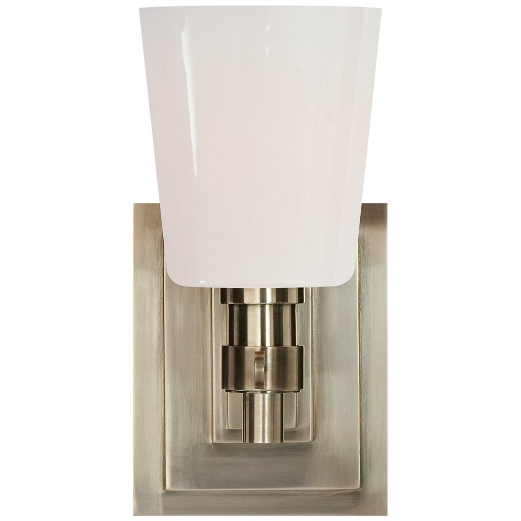 Visual Comfort Signature Canada - TOB 2152AN-WG - One Light Bath Sconce - Bryant Bath - Antique Nickel