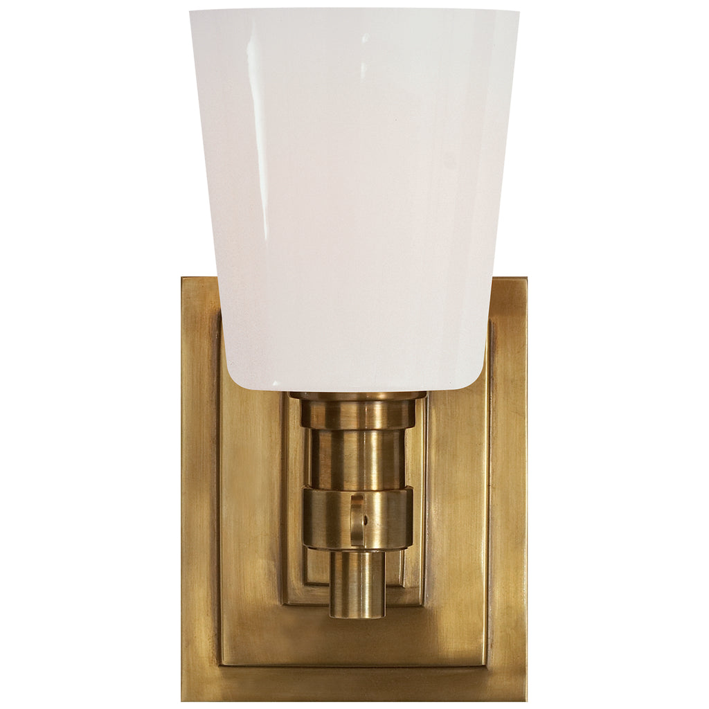 Visual Comfort Signature Canada - TOB 2152HAB-WG - One Light Bath Sconce - Bryant Bath - Hand-Rubbed Antique Brass