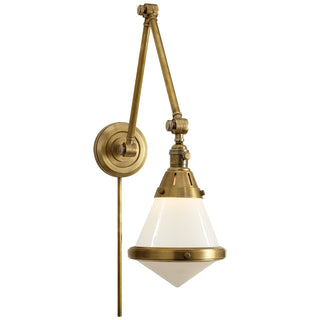 Visual Comfort Signature Canada - TOB 2156HAB-WG - One Light Wall Sconce - Gale - Hand-Rubbed Antique Brass