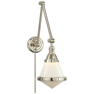 Visual Comfort Signature Canada - TOB 2156PN-WG - One Light Wall Sconce - Gale - Polished Nickel