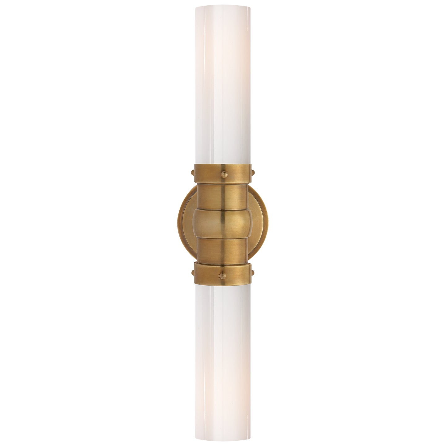 Visual Comfort Signature Canada - TOB 2186HAB-WG - Two Light Bath Sconce - Graydon Bath Light - Hand-Rubbed Antique Brass