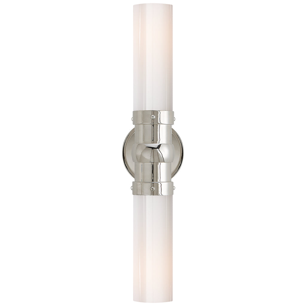 Visual Comfort Signature Canada - TOB 2186PN-WG - Two Light Bath Sconce - Graydon Bath Light - Polished Nickel