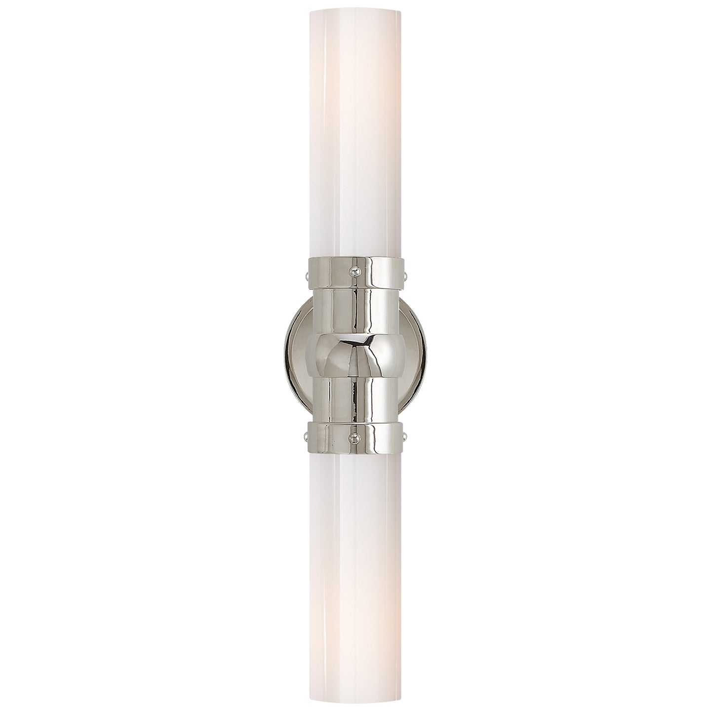 Visual Comfort Signature Canada - TOB 2186PN-WG - Two Light Bath Sconce - Graydon Bath Light - Polished Nickel