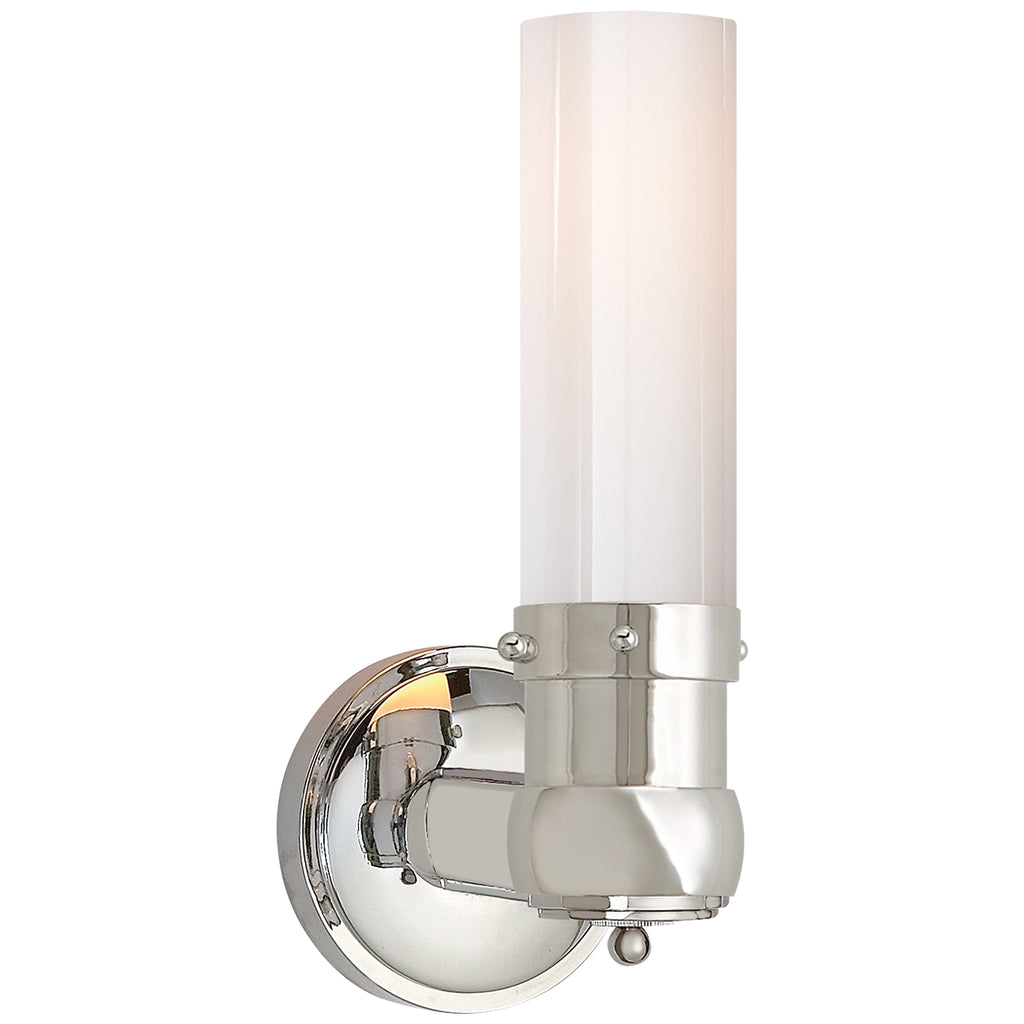 Visual Comfort Signature Canada - TOB 2187PN-WG - One Light Bath Sconce - Graydon Bath Light - Polished Nickel