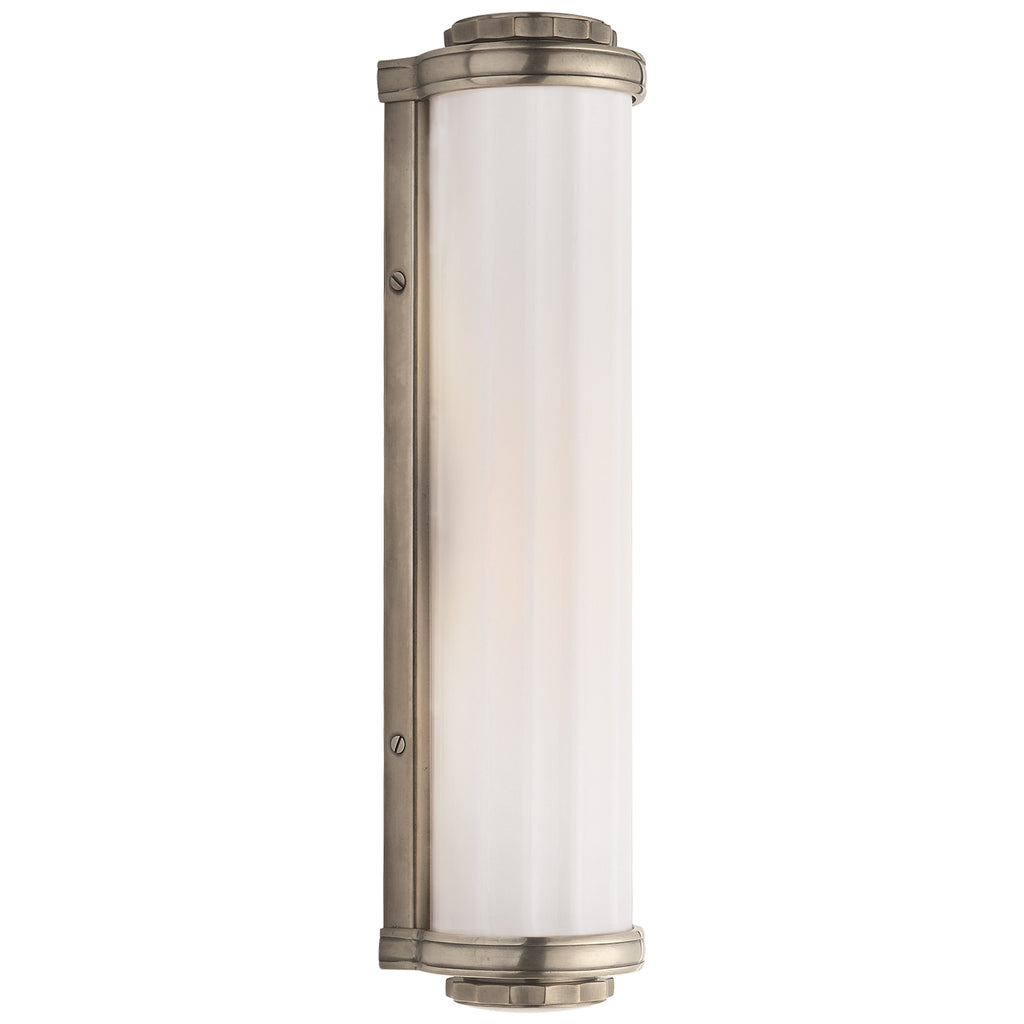 Visual Comfort Signature Canada - TOB 2198AN-WG - Two Light Bath Sconce - Milton Road - Antique Nickel