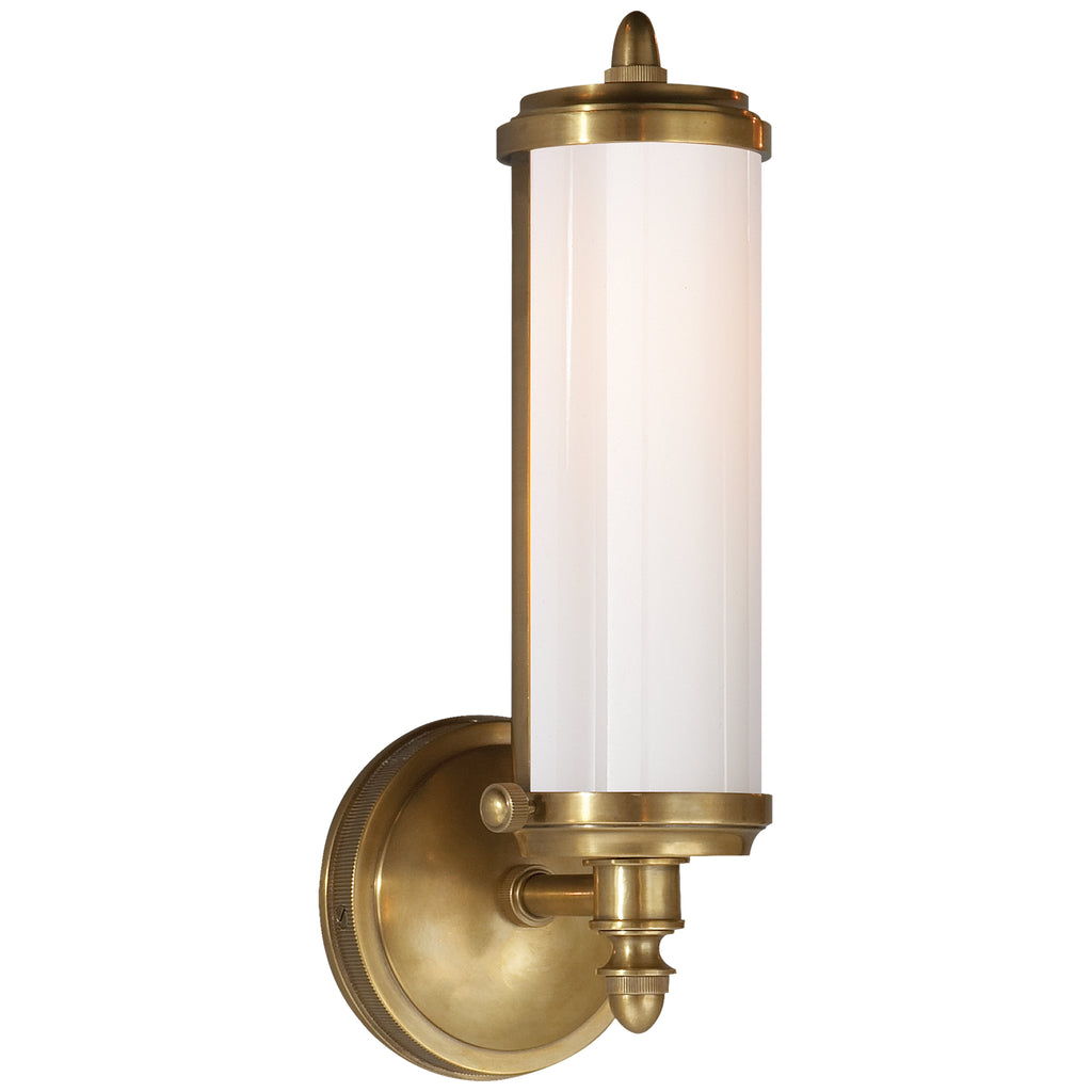 Visual Comfort Signature Canada - TOB 2206HAB-WG - One Light Bath Sconce - Merchant - Hand-Rubbed Antique Brass