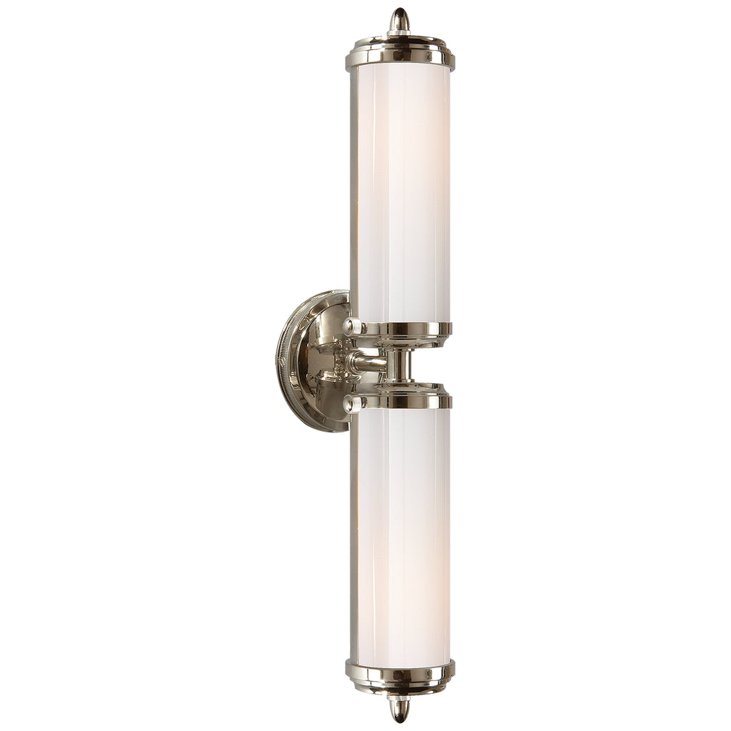 Visual Comfort Signature Canada - TOB 2207PN-WG - Two Light Bath Sconce - Merchant - Polished Nickel