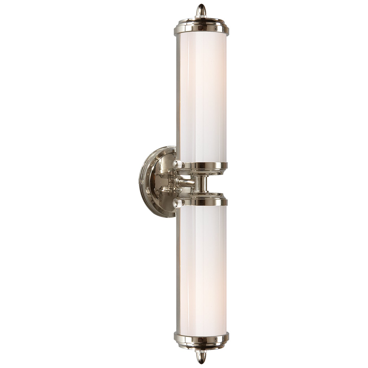 Visual Comfort Signature Canada - TOB 2207PN-WG - Two Light Bath Sconce - Merchant - Polished Nickel