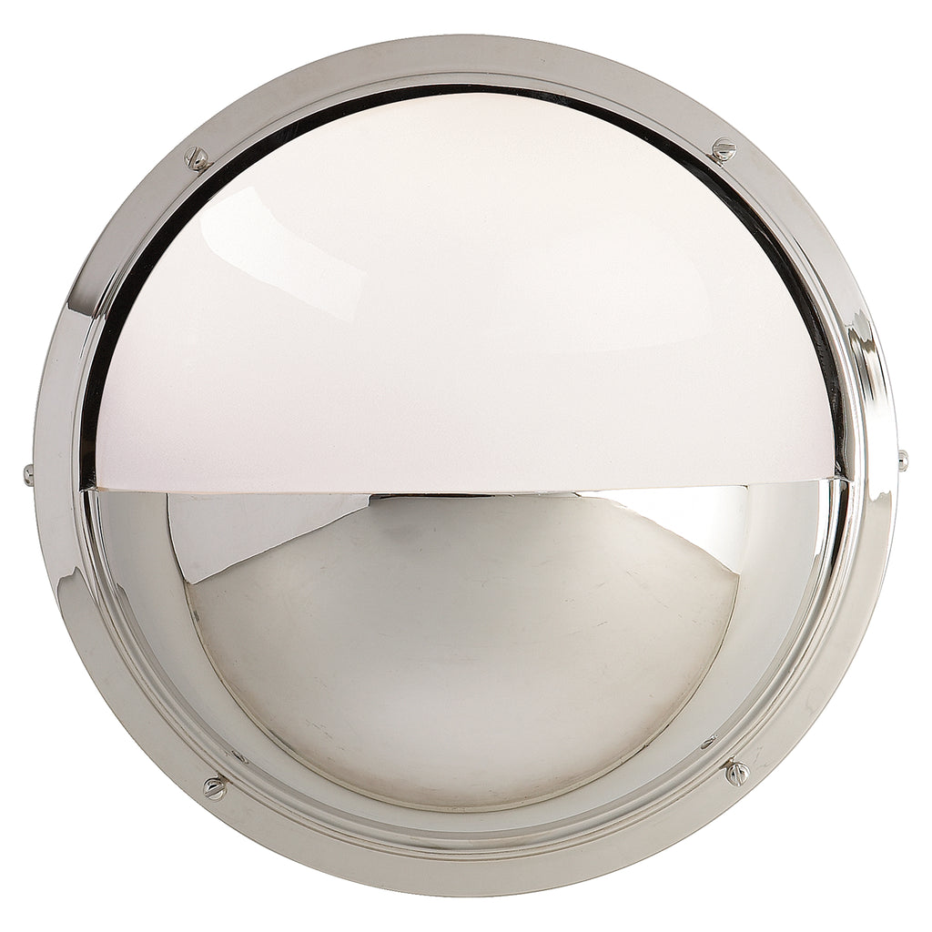 Visual Comfort Signature Canada - TOB 2208PN-WG - One Light Wall Sconce - Pelham - Polished Nickel