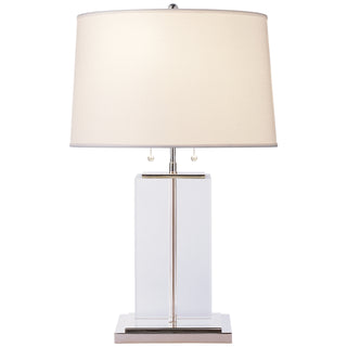 Visual Comfort Signature Canada - TOB 3030CG-C - Two Light Table Lamp - Crystal Block - Crystal