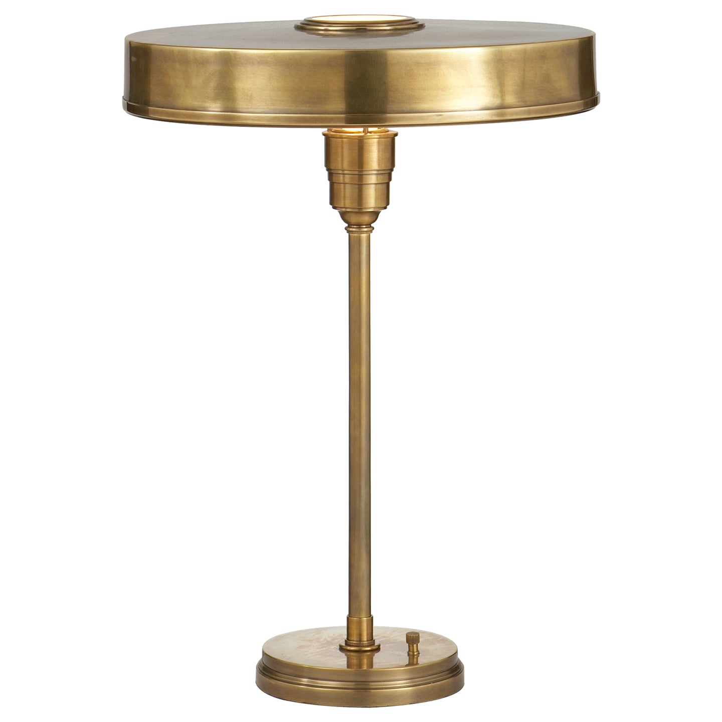 Visual Comfort Signature Canada - TOB 3190HAB - One Light Table Lamp - Carlo - Hand-Rubbed Antique Brass