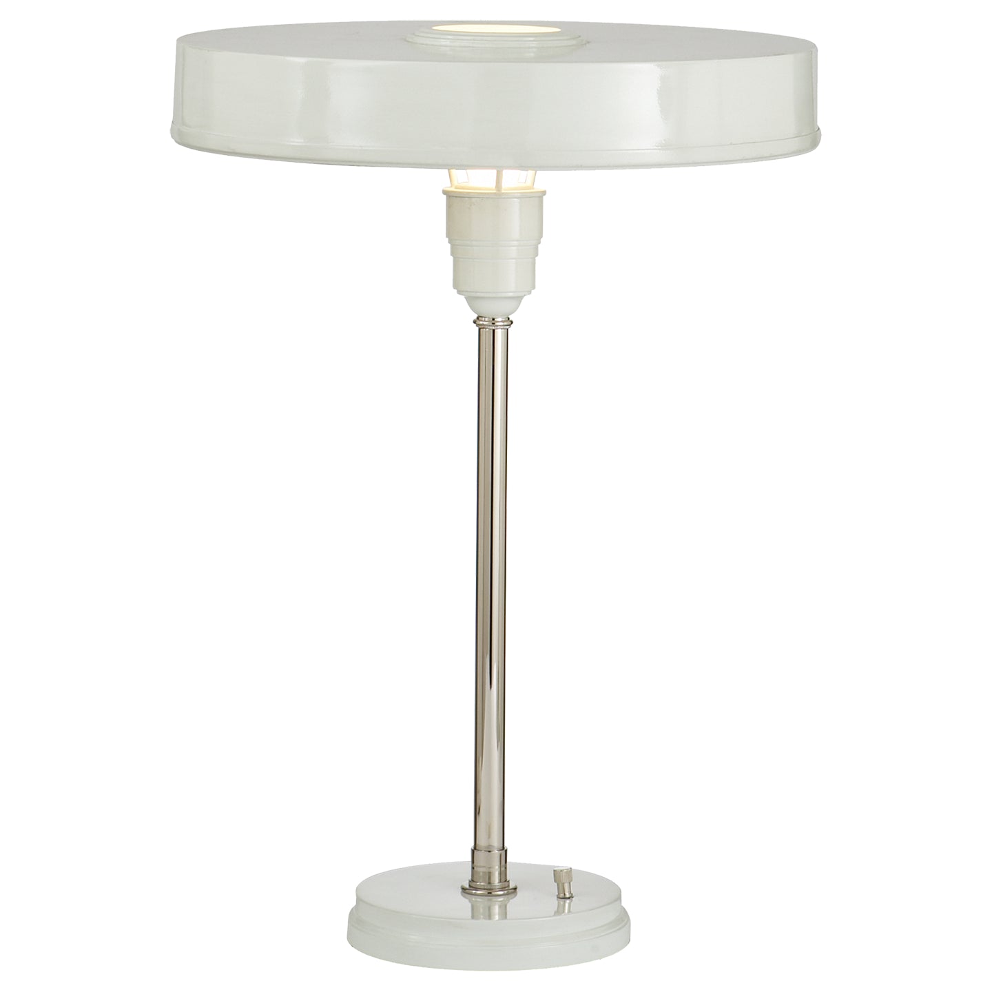 Visual Comfort Signature Canada - TOB 3190PN/WHT - One Light Table Lamp - Carlo - Antique White