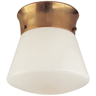 Visual Comfort Signature Canada - TOB 4000HAB - One Light Ceiling Mount - Perry Street - Hand-Rubbed Antique Brass