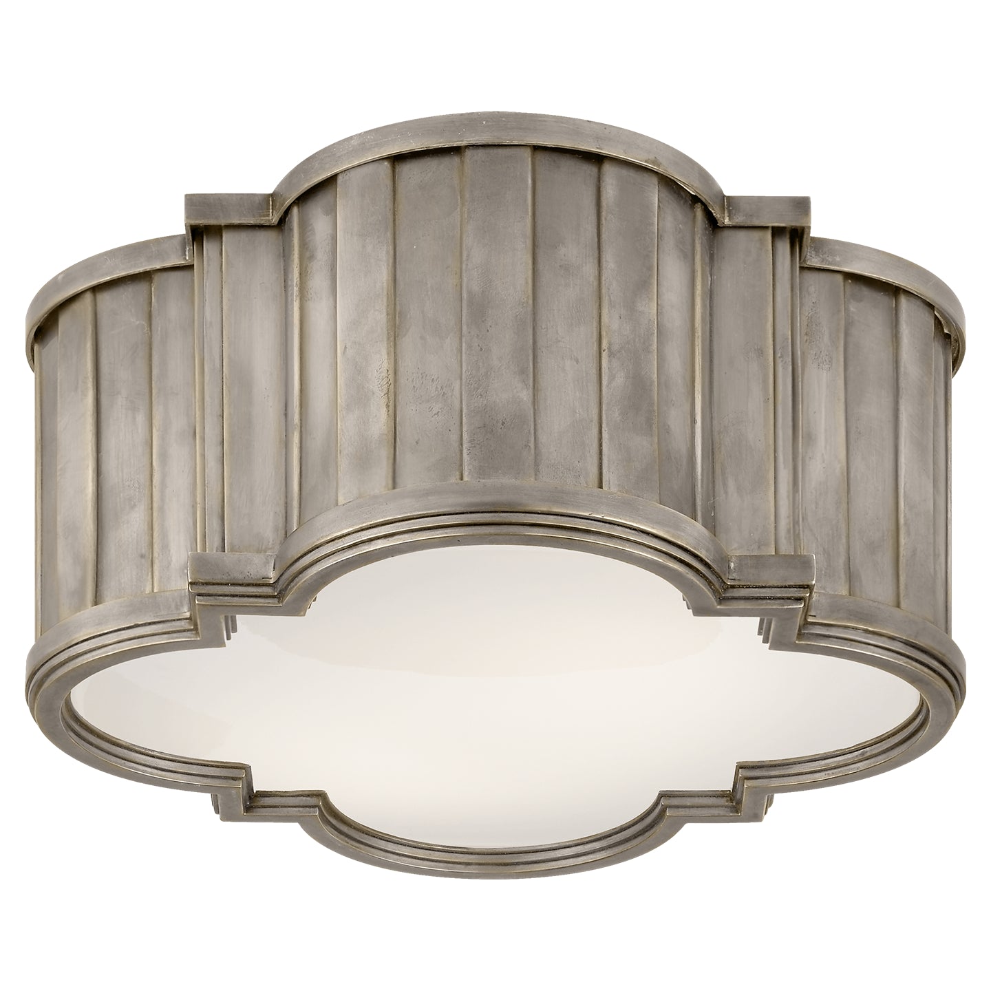 Visual Comfort Signature Canada - TOB 4130AN-WG - Two Light Flush Mount - Tilden - Antique Nickel