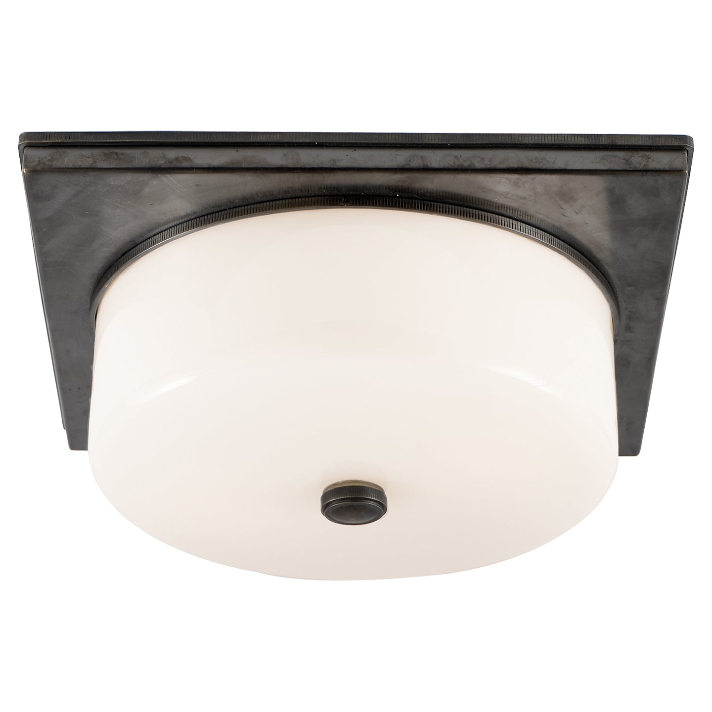 Visual Comfort Signature Canada - TOB 4216BZ-WG - Two Light Flush Mount - Newhouse Block - Bronze