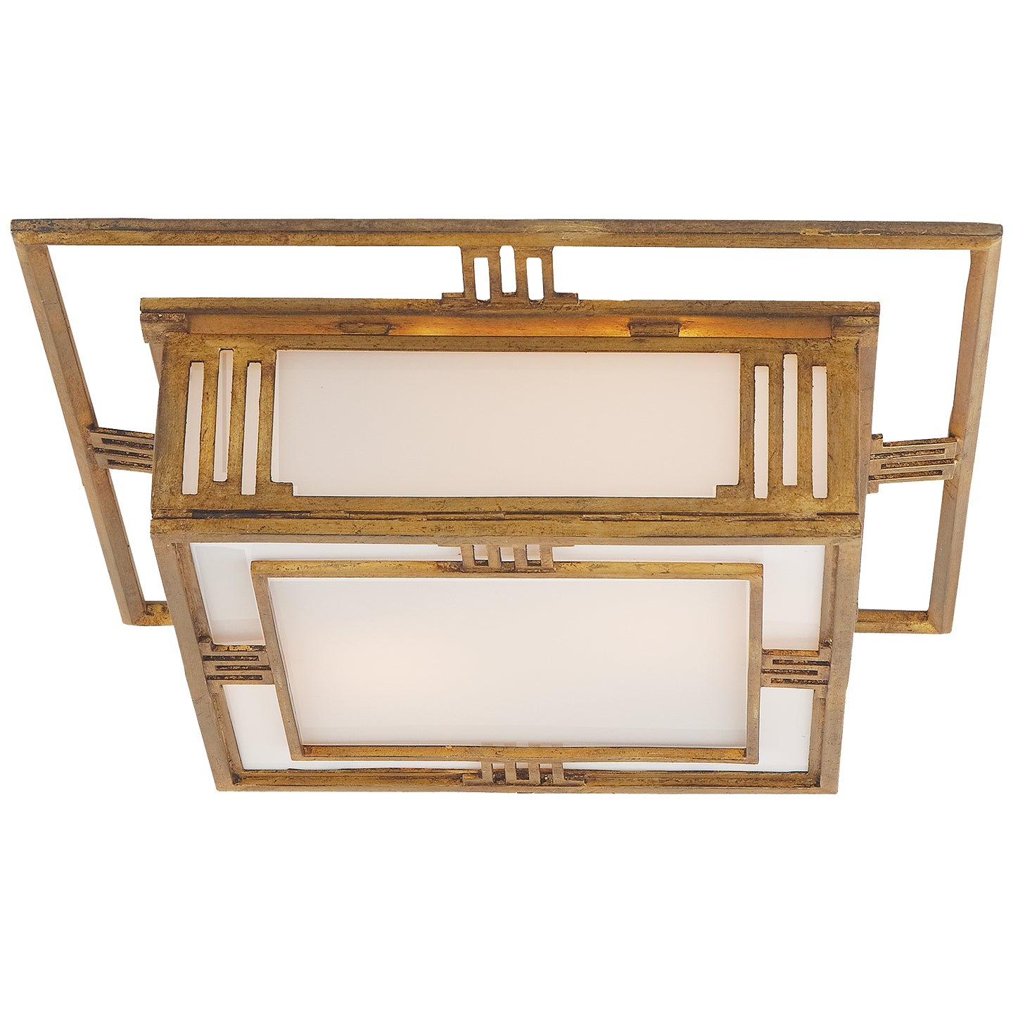 Visual Comfort Signature Canada - TOB 4220GI - Two Light Flush Mount - Enrique - Gilded Iron