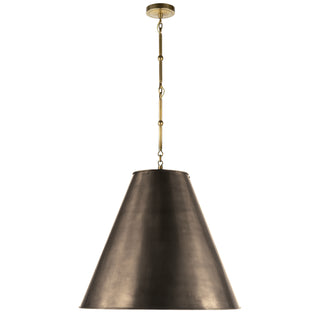 Visual Comfort Signature Canada - TOB 5014HAB-BZ - Two Light Pendant - Goodman - Hand-Rubbed Antique Brass