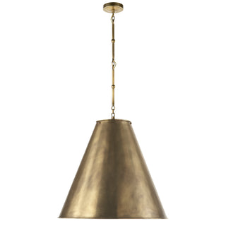 Visual Comfort Signature Canada - TOB 5014HAB-HAB - Two Light Pendant - Goodman - Hand-Rubbed Antique Brass