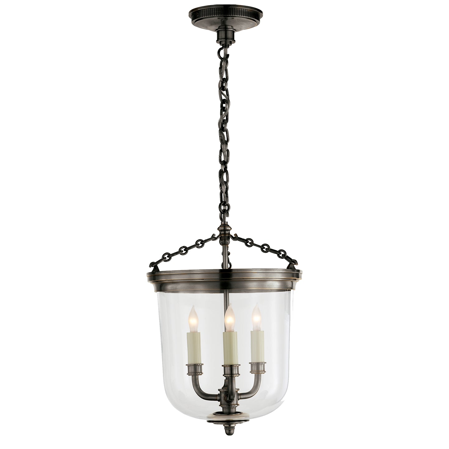 Visual Comfort Signature Canada - TOB 5030BZ - Three Light Lantern - Merchant - Bronze