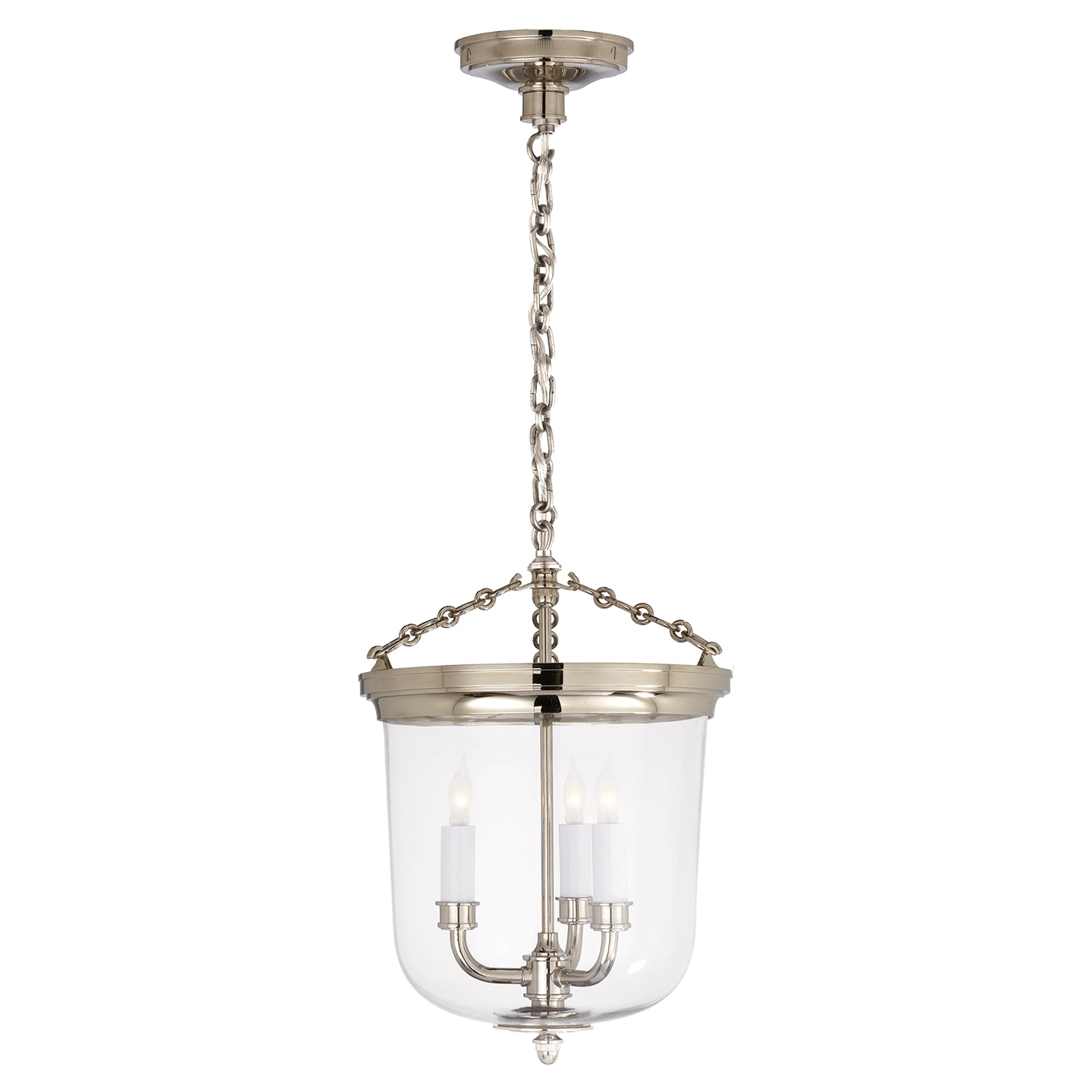 Visual Comfort Signature Canada - TOB 5030PN - Three Light Lantern - Merchant - Polished Nickel