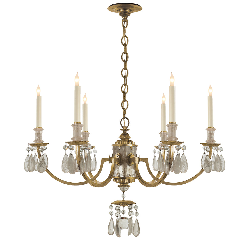 Visual Comfort Signature Canada - TOB 5036GI - Six Light Chandelier - Elizabeth - Gilded Iron